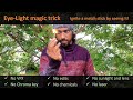 Ignite match stick by seeing it! Eye Light Magic Trick