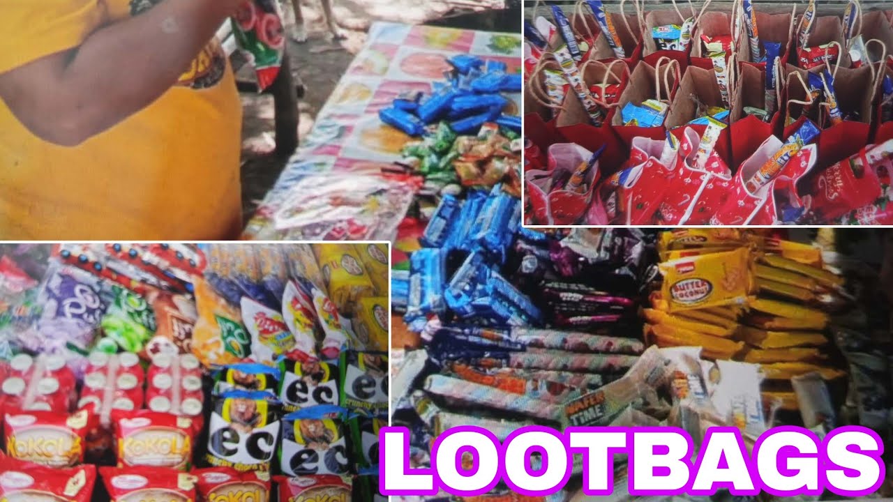 Maraming salamat po ma'am Carol at sir Alex | Loot bags para sa mga bata