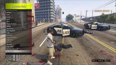 PS4 Grand Theft Auto 5 Mod Menu "Lamance Menu 0.4" On 4.05 (PS4 Jailbreak & Mods)