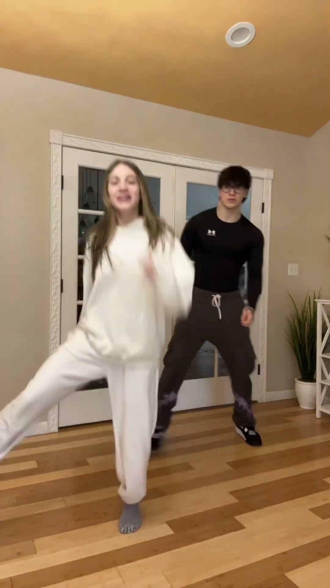 DID YOU EXPECT THOSE DANCE MOVES? ? #shorts