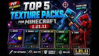 TOP 5 PVP TEXTURE PACKS | 1.21 