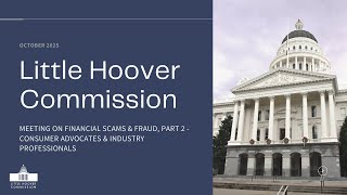 California’s Response to Financial Scam & Fraud Part 2 - Consumer Advocates & Industry Leaders