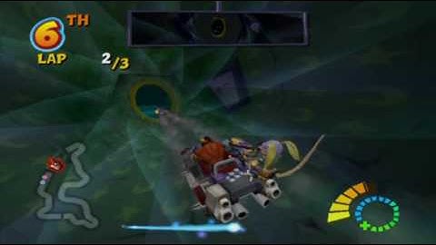 Crash Tag Team Racing PS2 Evilocity