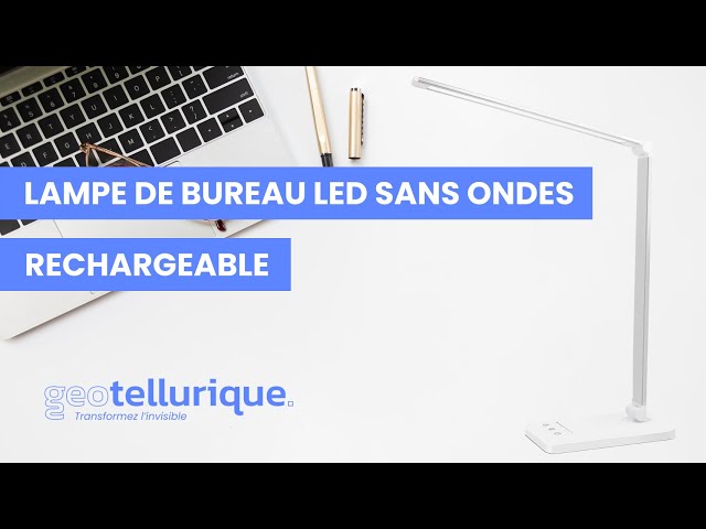 👉 Présentation de la lampe de bureau LED sans ondes rechargeable 