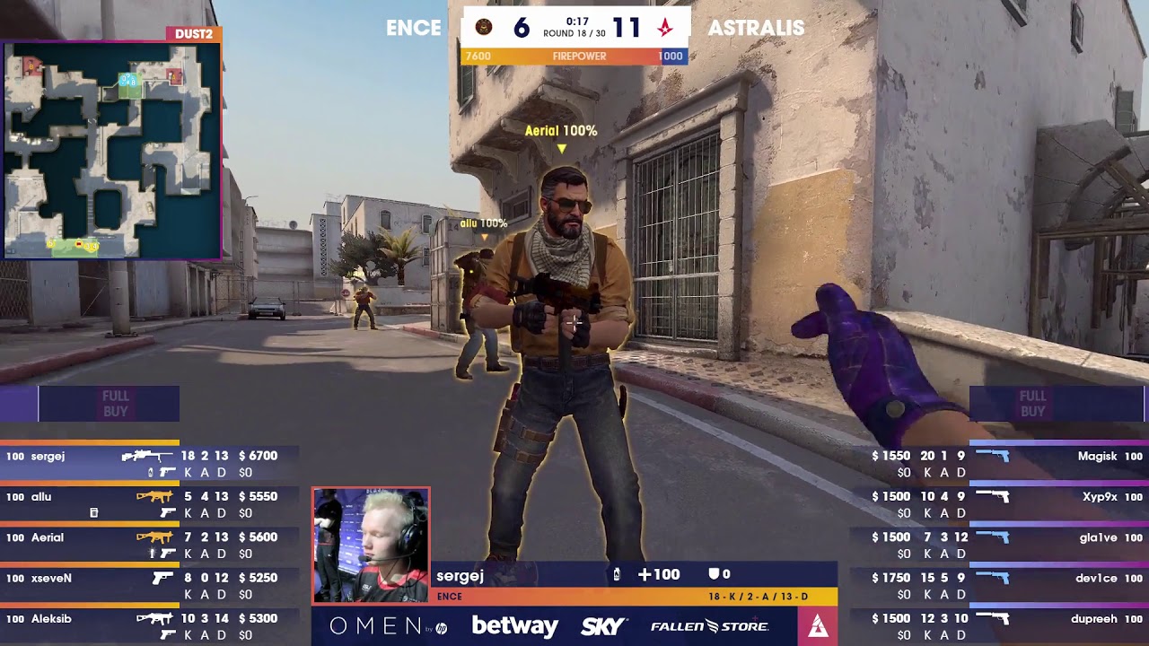 Sergej 4K vs Astralis - BLASTProSeries