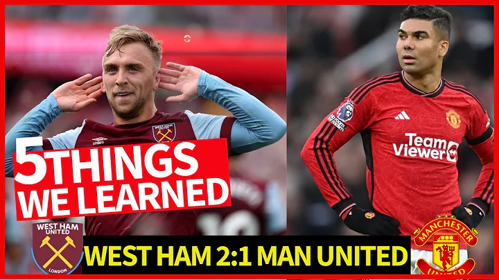 5 THINGS WE LEARNED WEST HAM 2:1 MAN UNITED |  VAN NISTELROOY INTERIM | TEN HAG SACKED | AMORIM IN