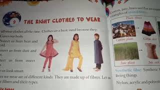 Chapter 9: The right clothes to wear || class 4 || Part 2