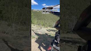How do you eat an elephant? One bite at a time #offroad #recovery #trash #wrecker #takeoutthetrash