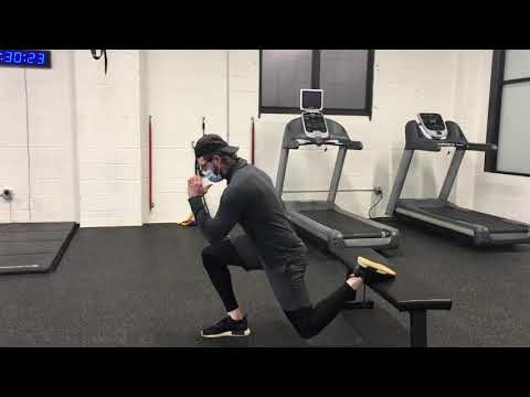 Rear Foot Elevated Split Squat | Born Fitness