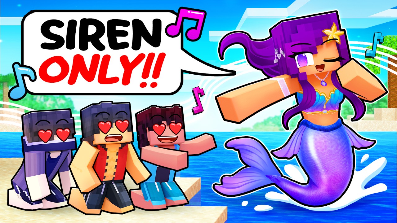 Having a CIRCUS FAMILY in Minecraft!