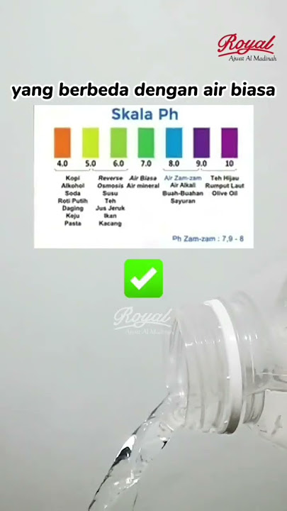 Cara Bedain Air Zam Zam Asli Dan Yang Palsu