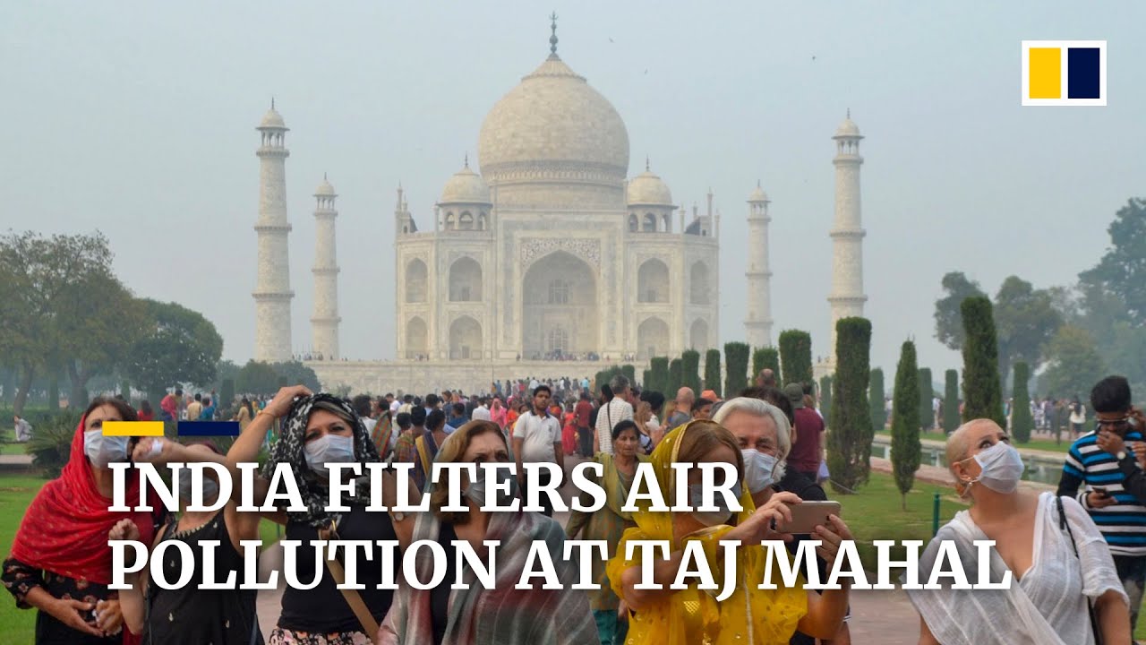 India sets up air purifier vans to try and protect Taj Mahal from pollution