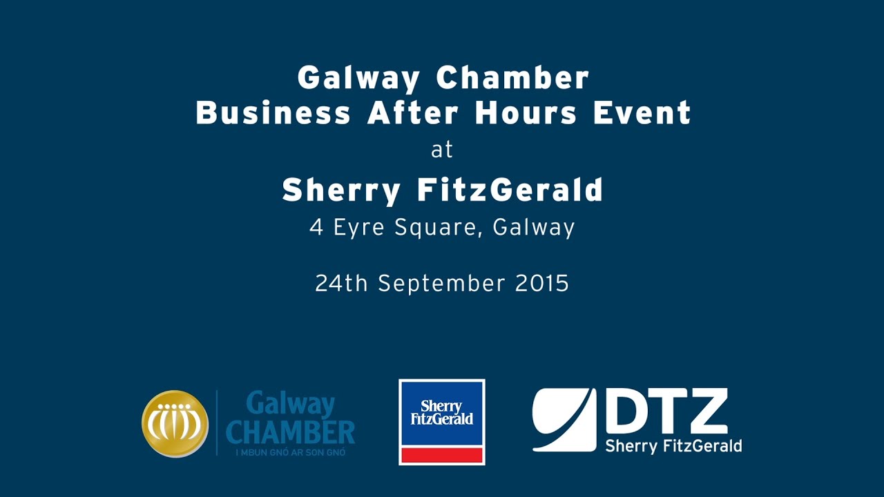 Galway Chamber BAH Event @ Sherry FitzGerald - YouTube