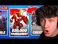 $20,000 DUO TOURNAMENT in FORTNITE!