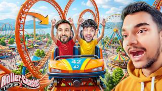ROLLER COASTER RIDE TESTING with 'TECHNO GAMERZ'! 😱🎢