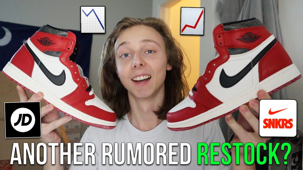 JORDAN 1 LOST AND FOUND RESTOCK RUMORED FOR START OF MAY! (STAY TUNED ...