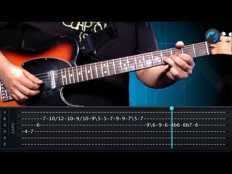 Pink Floyd - Time (aula de guitarra completa - como tocar)