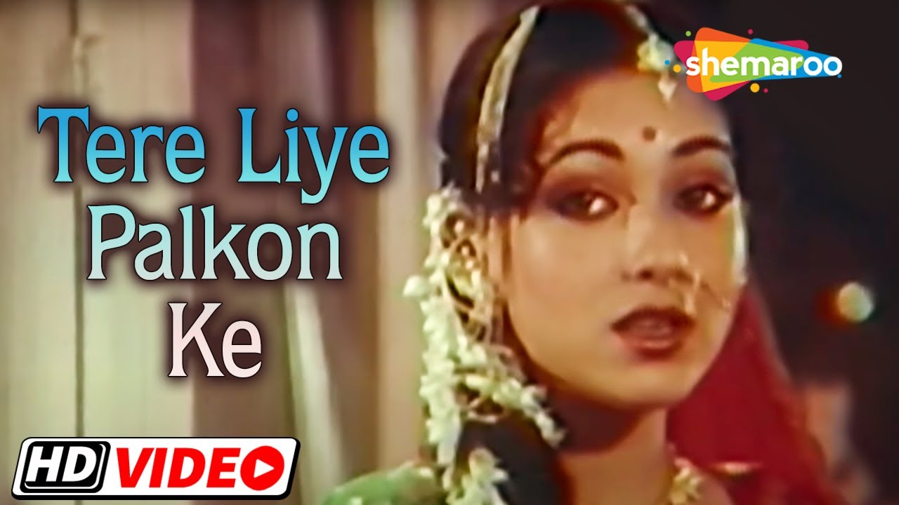 Tere Liye Palkon Ke Jhalar  RD Burman  Randhir Kapoor  Tina Munim  Lata M   HD Video