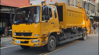 雲林縣元長鄉垃圾車KEL-6562(播稀有署長女兒版少女的祈禱)資源回收車KEL-3309