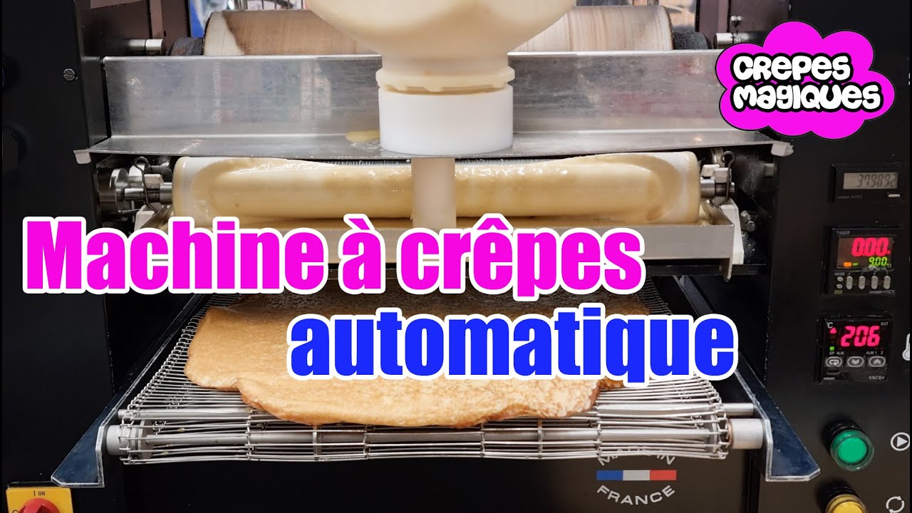 Machine à crêpes automatique 