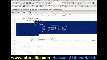 86 - دروس الـ PHP و الـ MySql