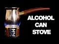 DIY Stove Using Alcohol And Can With Simple Materials
