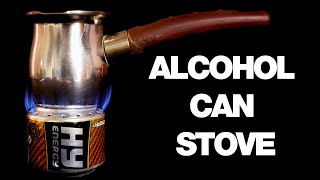 DIY Stove Using Alcohol And Can With Simple Materials