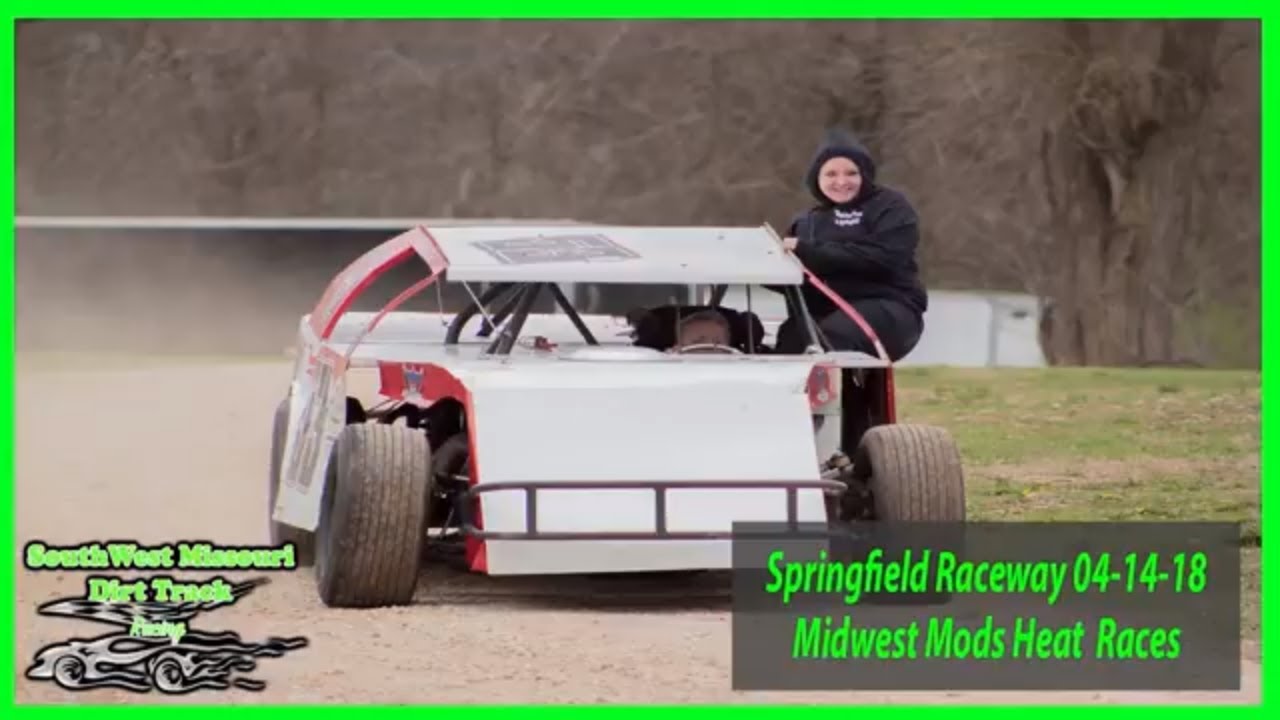 Midwest Modifieds Heat Races - Emergency Services Personnel Night - Springfield Raceway 04-14-18