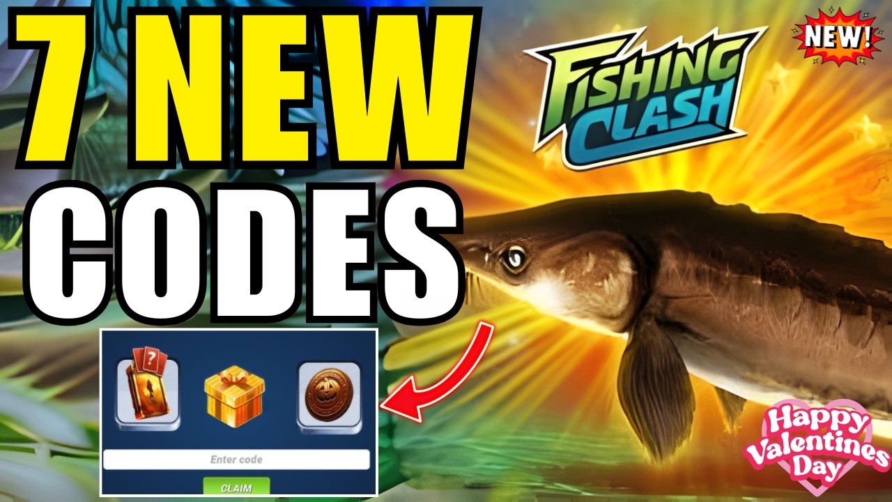 ⚠️NEW! WORKING CODES ✅ FISHING CLASH GIFT CODES 2026 - FISHING CLASH CODES