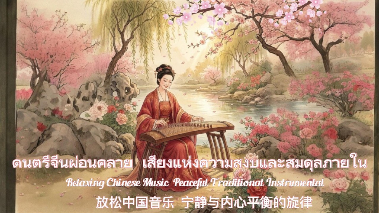 Relaxing Chinese Music🎐 ดนตรีจีนโบราณที่อ่อนโยน ละมุน และเปี่ยมด้วยความสงบ🦋 放松中国音乐 | 宁静与内心平衡的旋律