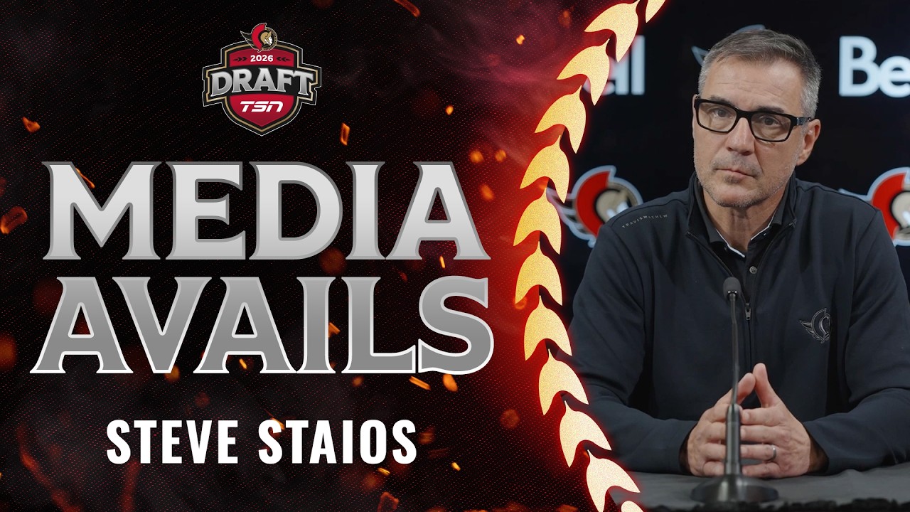 Steve Staios NHL Draft Media Availability