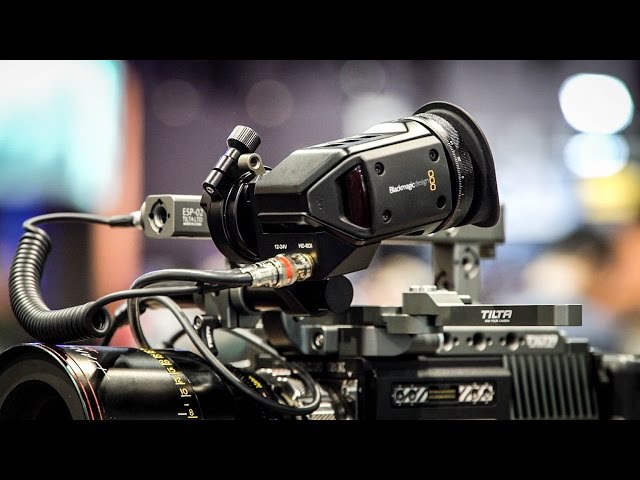Tilta Rehouse The Blackmagic URSA Viewfinder - YouTube