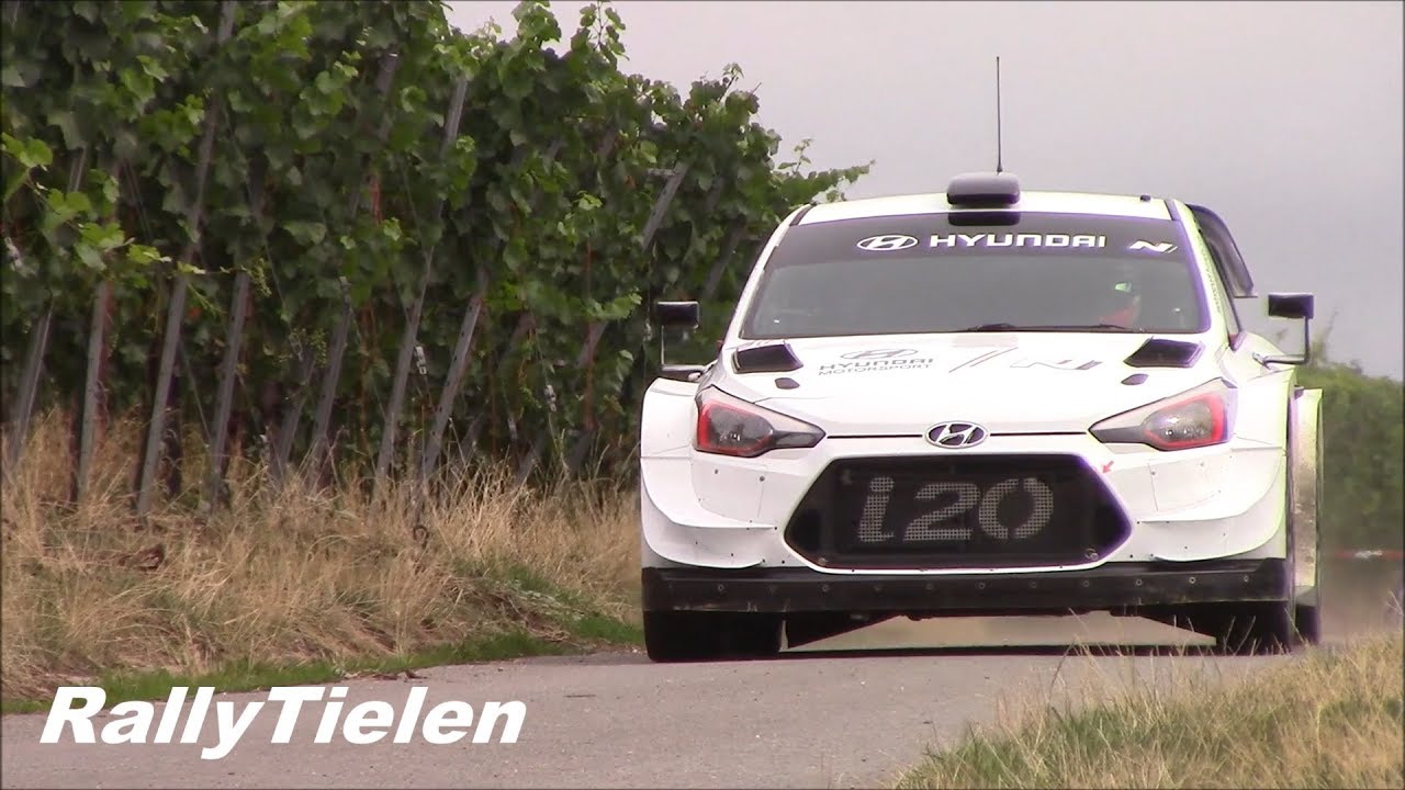 Wrc Adac Rallye Deutschland 19 Test Trittenheim Hyundai I Wrc Dani Sordo Full Hd Youtube