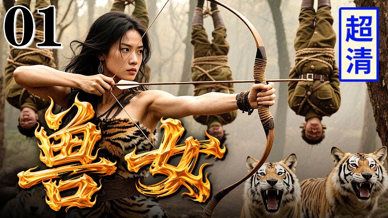 【2025最新抗战剧】兽女 01 | 女战士潜伏深山，用敌人做人肉陷阱，吸引敌军大部队一网打尽！