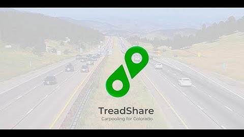 TreadShare, Colorado’s Carpooling App