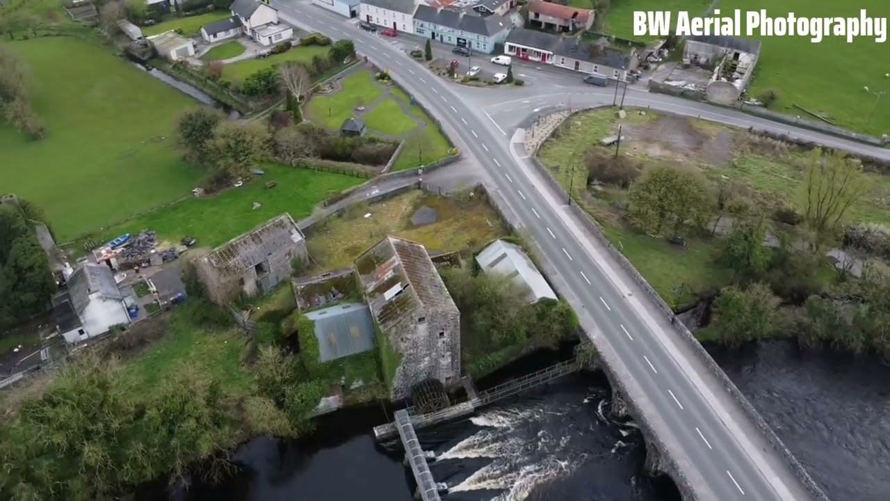 Athleague, Co Roscommon from the air
