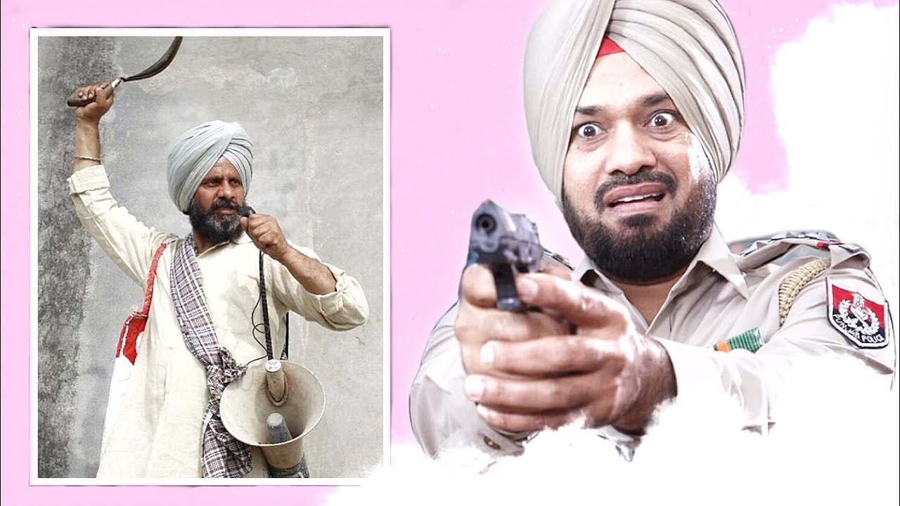 Farmers THUG LIFE 🕶| PUNJABI CHALAN SIDDE| Kissan Lathi Charge In  Haryana | ThuggerChod | Part 6