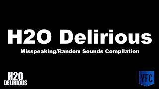 H2O DELIRIOUS Misspeaking and Random Sounds Compilation  Best of H2O Delirious