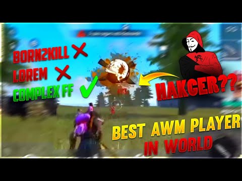 BEST AWM PLAYER IN WORLD| FREE FIRE AWM KING| TECHNICAL KK ...