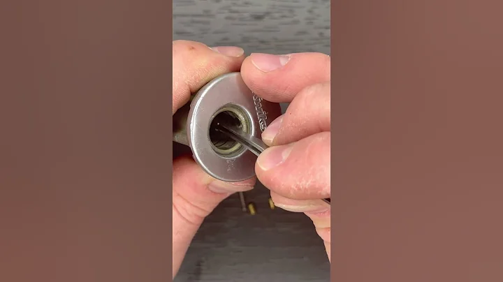 How to Rebuild a Lock Cylinder After Dropping All the Pins and Springs