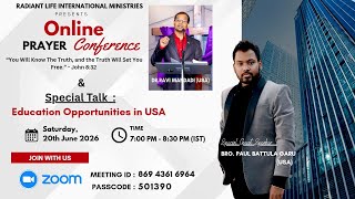 🛑live - Special Prayers For Education In Usa