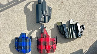 Tier 1 Concealed holsters(Axis Elite,Mora,Xiphos V2 & Centurion) for my double stack 9mm Gen5 Glocks