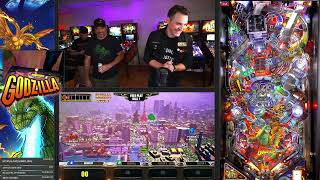 GODZILLA PINBALL 1.0 CODE w/ Keith Elwin and Rick!!!