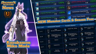 DMO News : U Rank Kuzuhamon Miko Mode IS INSANE SUPPORT \u0026 NEW Highest MC - Digimon Masters Online