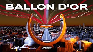 Ballon d'Or / Mesmerizing 3D Projection Mapping Art for Lusail Digital Media Festival, 2022