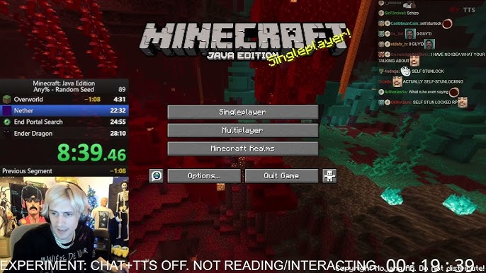 Forsen took three months to regain his Minecraft speedrun record from xQc