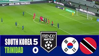 South Korea Vs Trinidad And Tobago 50  2026 International Friendly  Match Highlights
