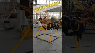 Animatronic Wasp For Museum
