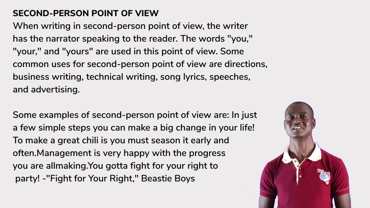 Second Person Point Of View