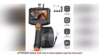 Industrial Endoscope Camera 4.3 "Single Dual Lens HD 1080P Car Inspection Borescope IP67 Waterproof